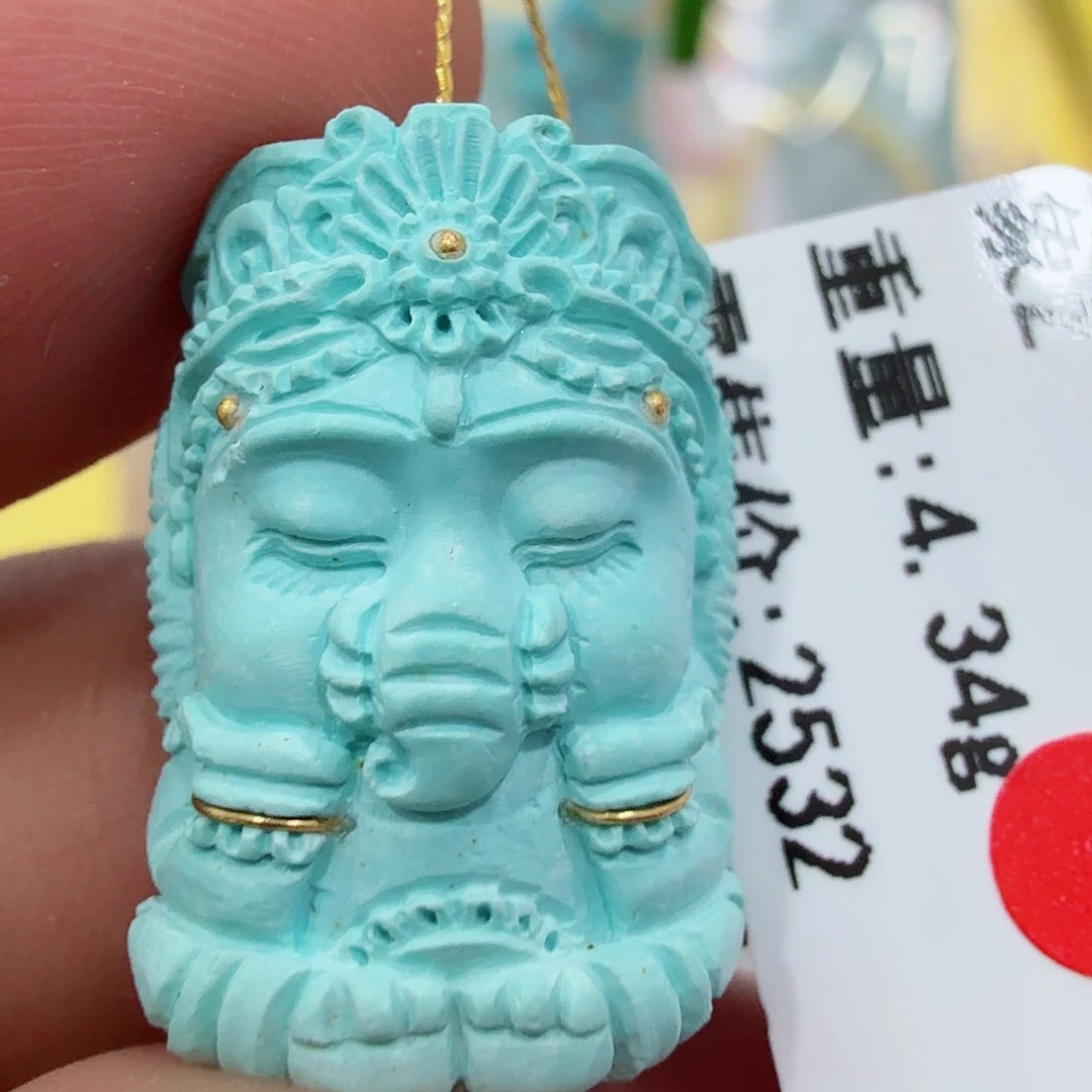 未镶嵌绿松石配饰