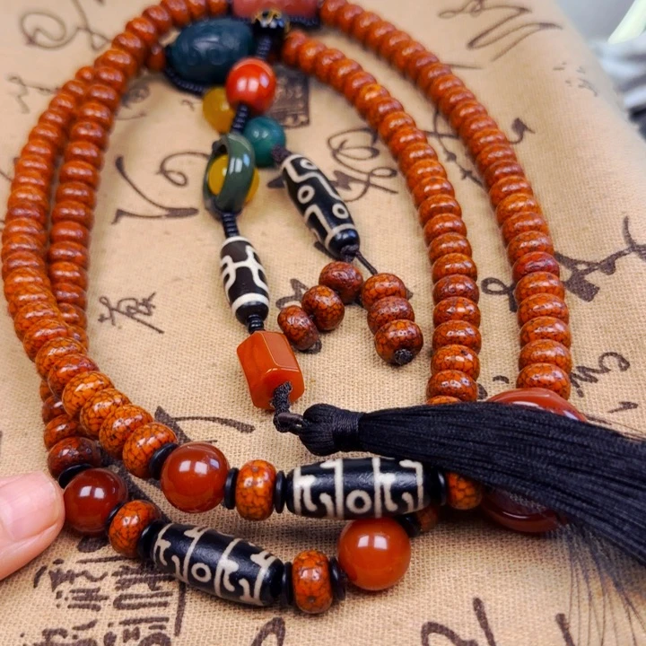 星月菩提吊坠布*鸟脖挂