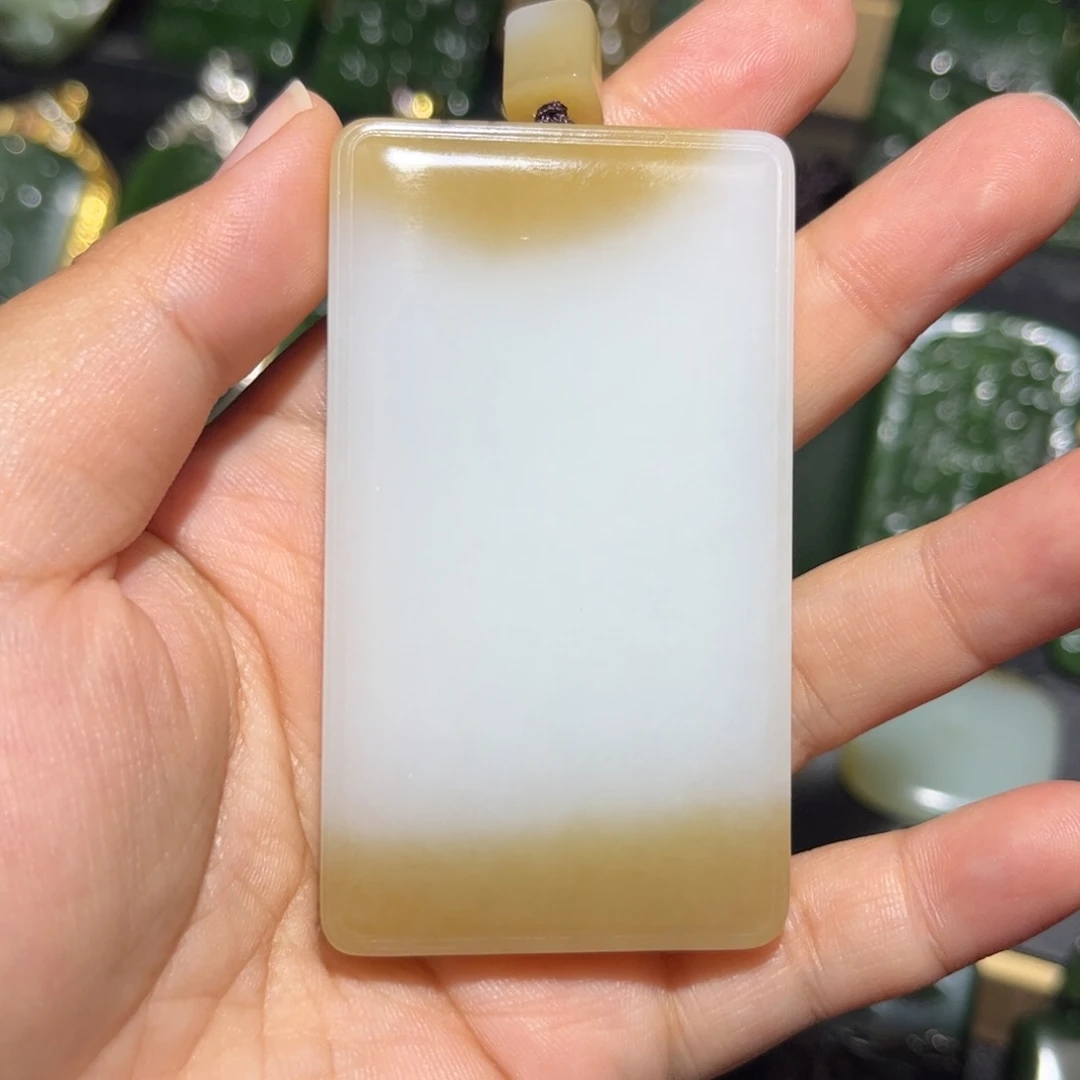 @***水和田玉未镶嵌颈饰