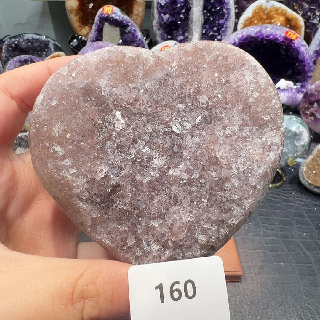 紫晶珠宝半成品未镶嵌