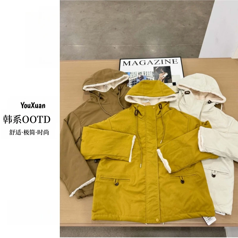 YOUXUAN-[防风加绒]25年秋冬新款加厚保暖时尚百搭外套C-1099