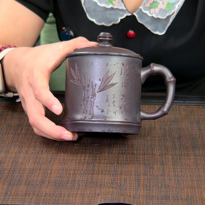 紫砂茶杯高货放漏