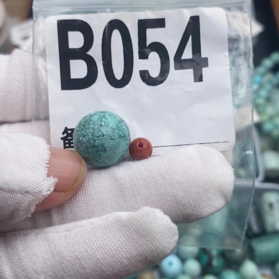 未镶嵌卡14.6圆珠南红玛瑙