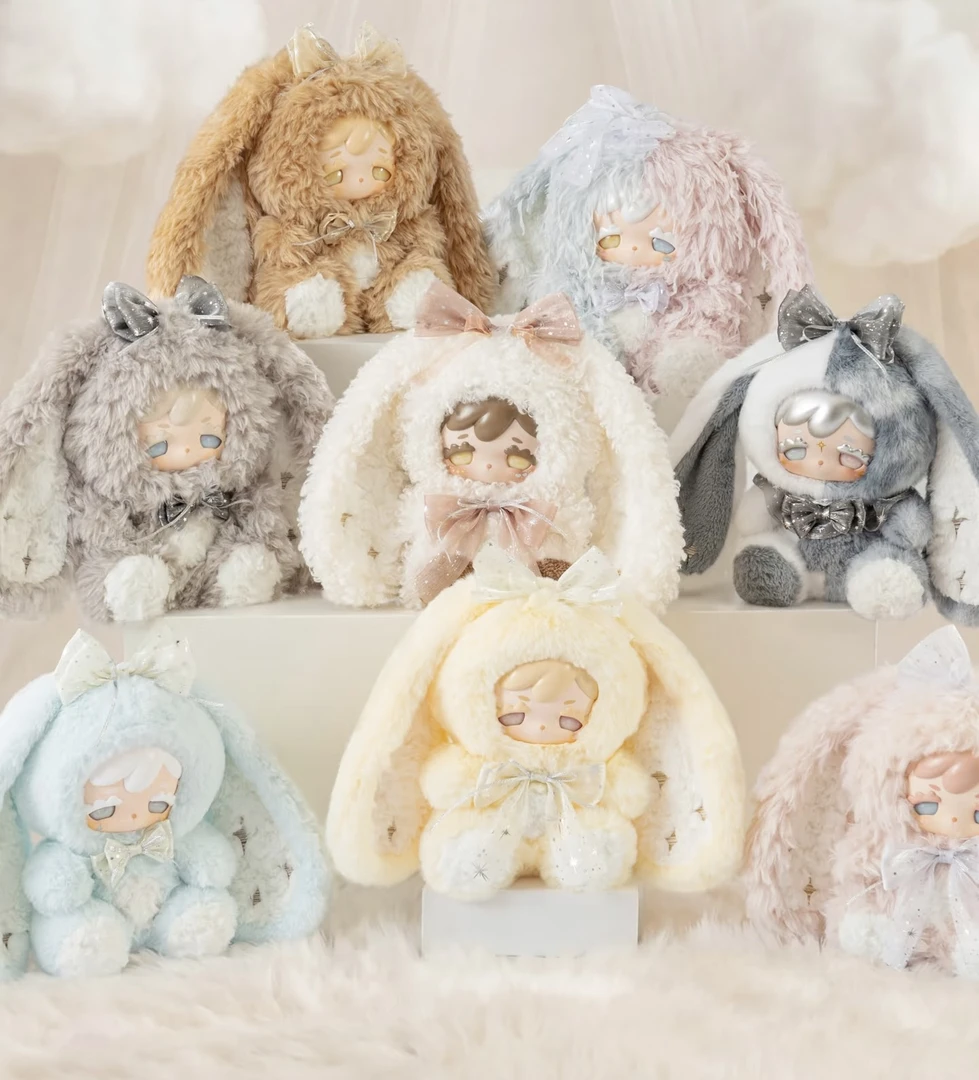 【现拍现拆】心心KOKONO600%初代-幸运星系列毛绒盲盒潮玩摆件