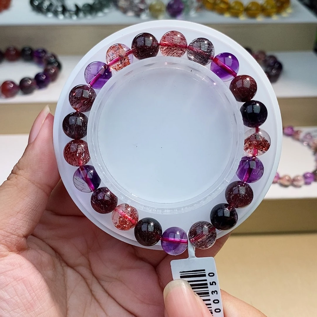 水晶手链未镶嵌黑加仑9