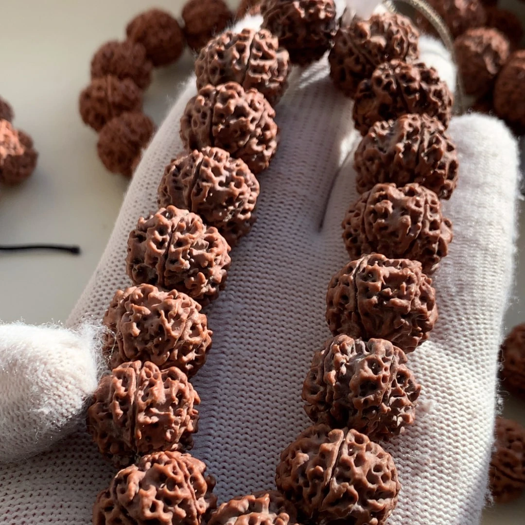 手串金刚菩提福利串 21尺寸，无黄无瑕疵 同轴同树