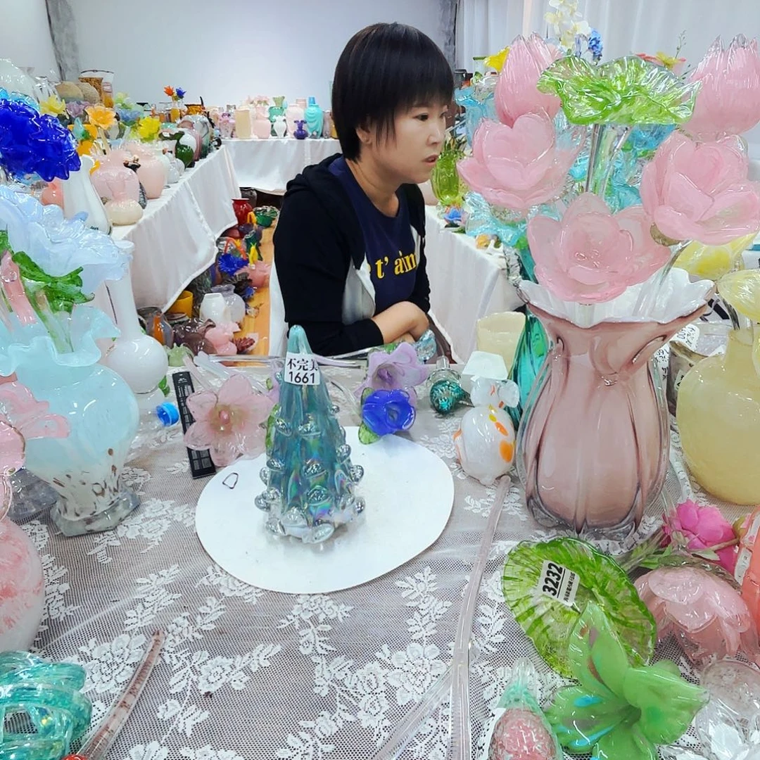 琉璃花瓶花器艺术品
