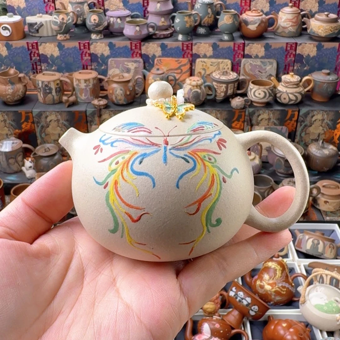 茶壶紫砂160cc原矿精工半手