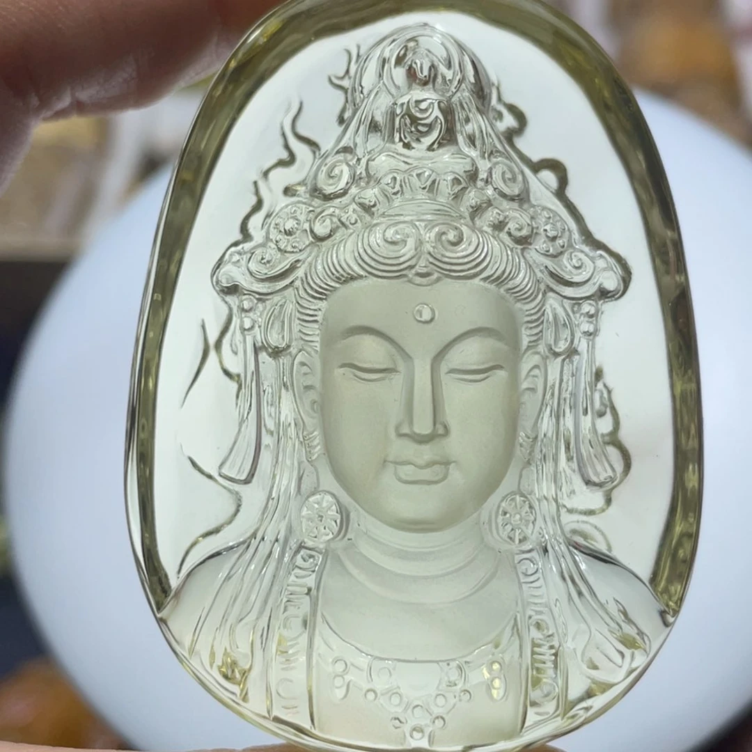 水晶颈饰未镶嵌定制