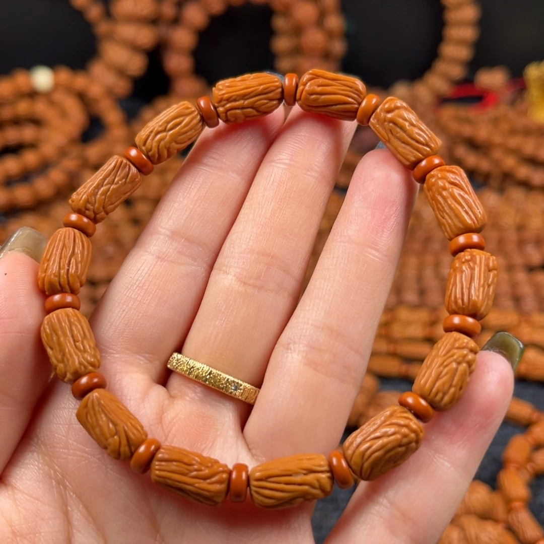 手串桃核A5链接手串