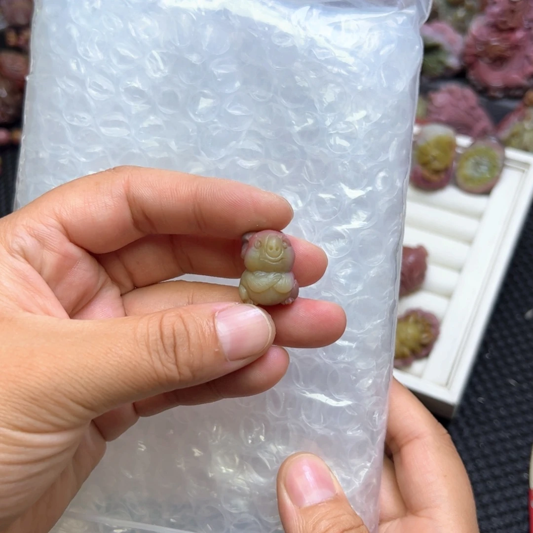 玛瑙/玉髓吊坠(不含链)未镶嵌含*