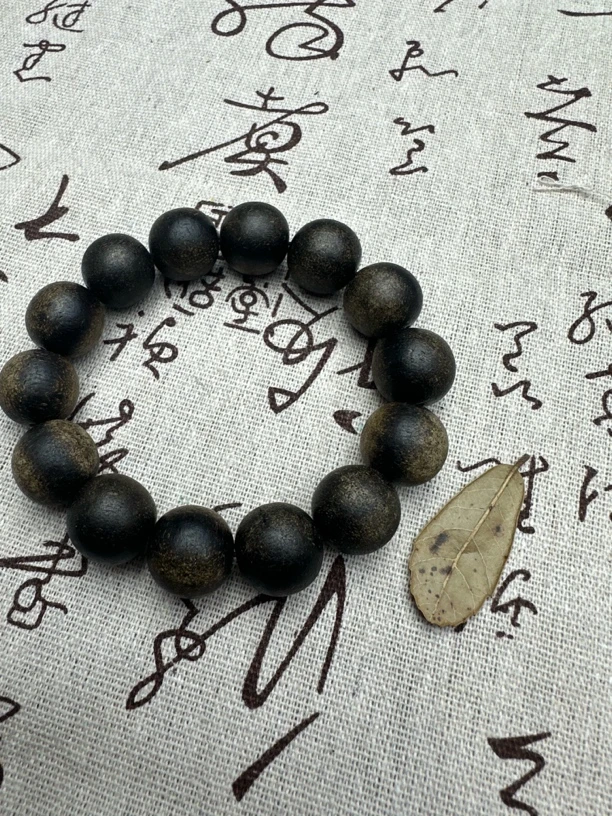 【金茂文玩】 A739越南沉木单圈手串手链