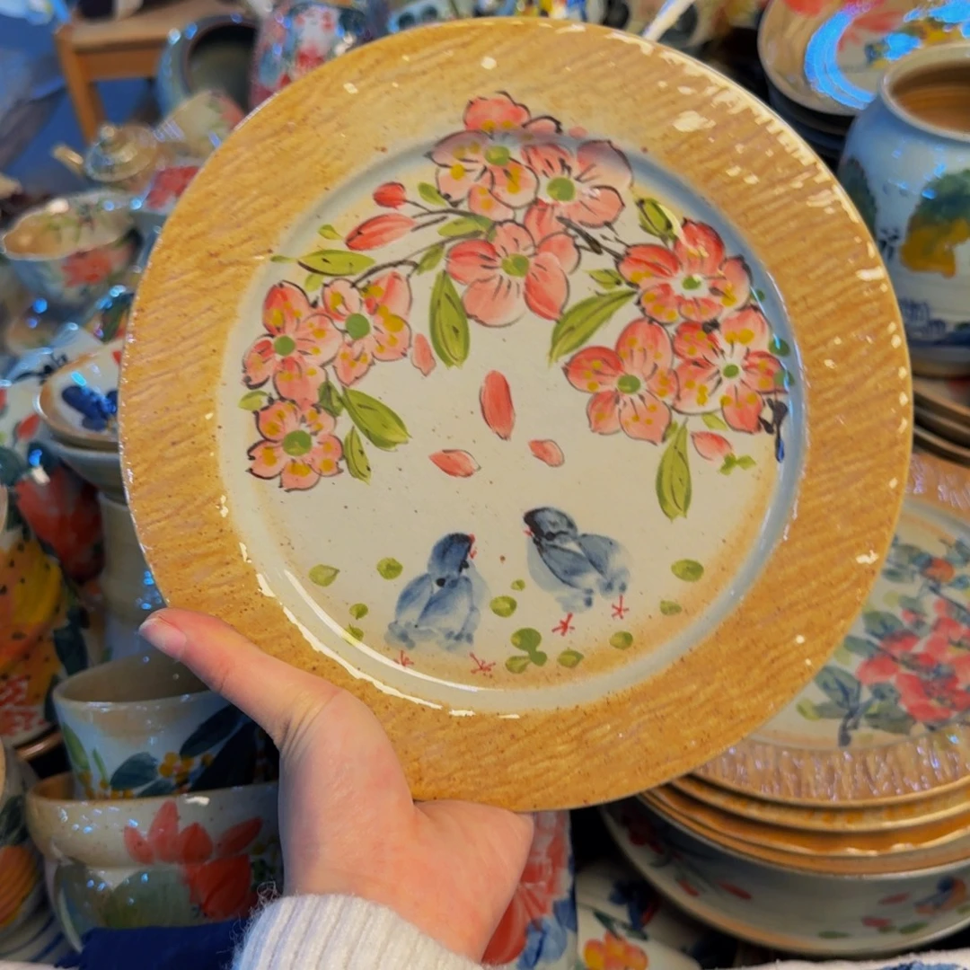 瓷片景德镇陶瓷手工手绘