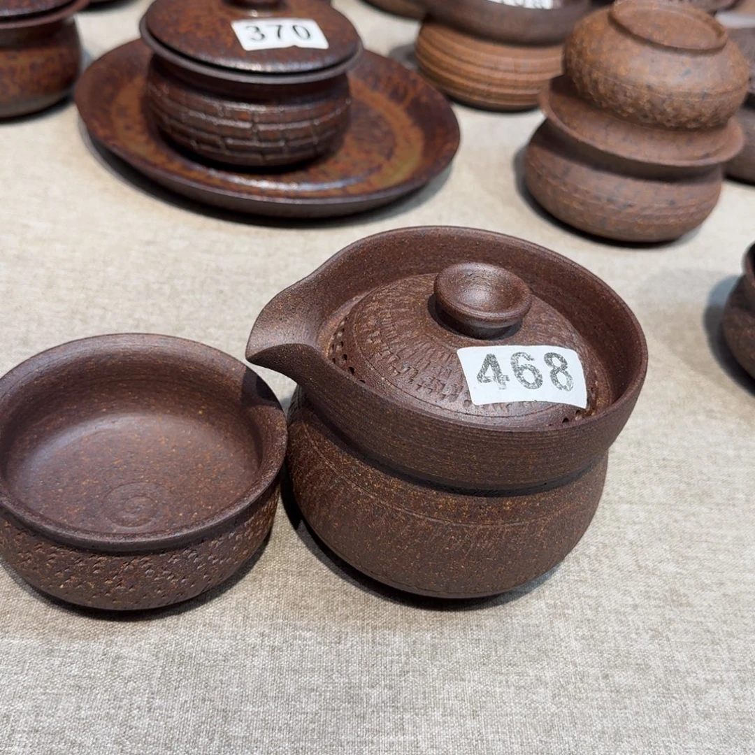 瓷粗瓷茶具素色茶具