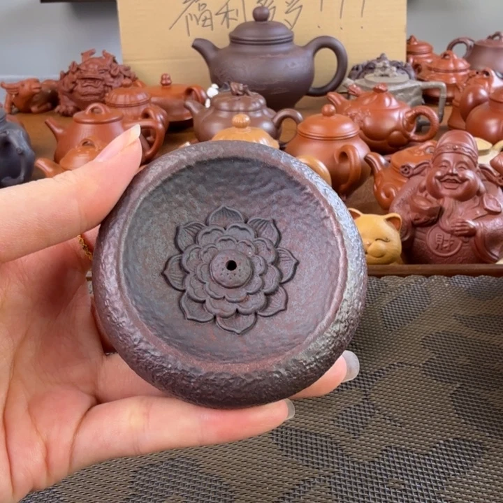 茶壶紫砂紫泥香插