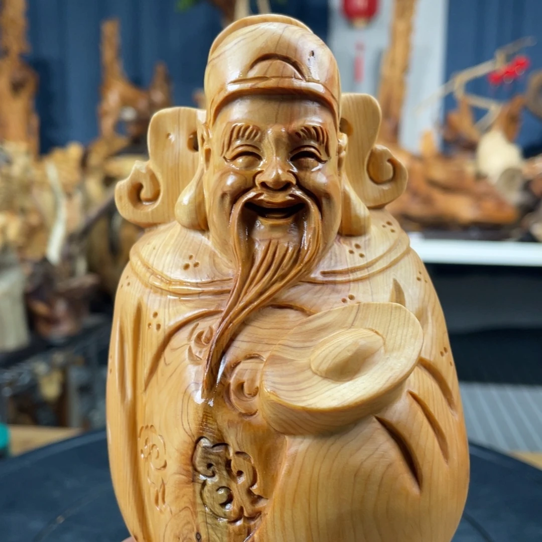 柏木（崖柏）手把件