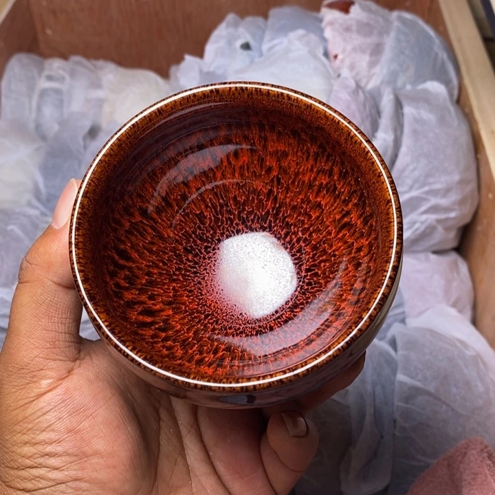 茶盏建盏喝茶主人杯茶杯