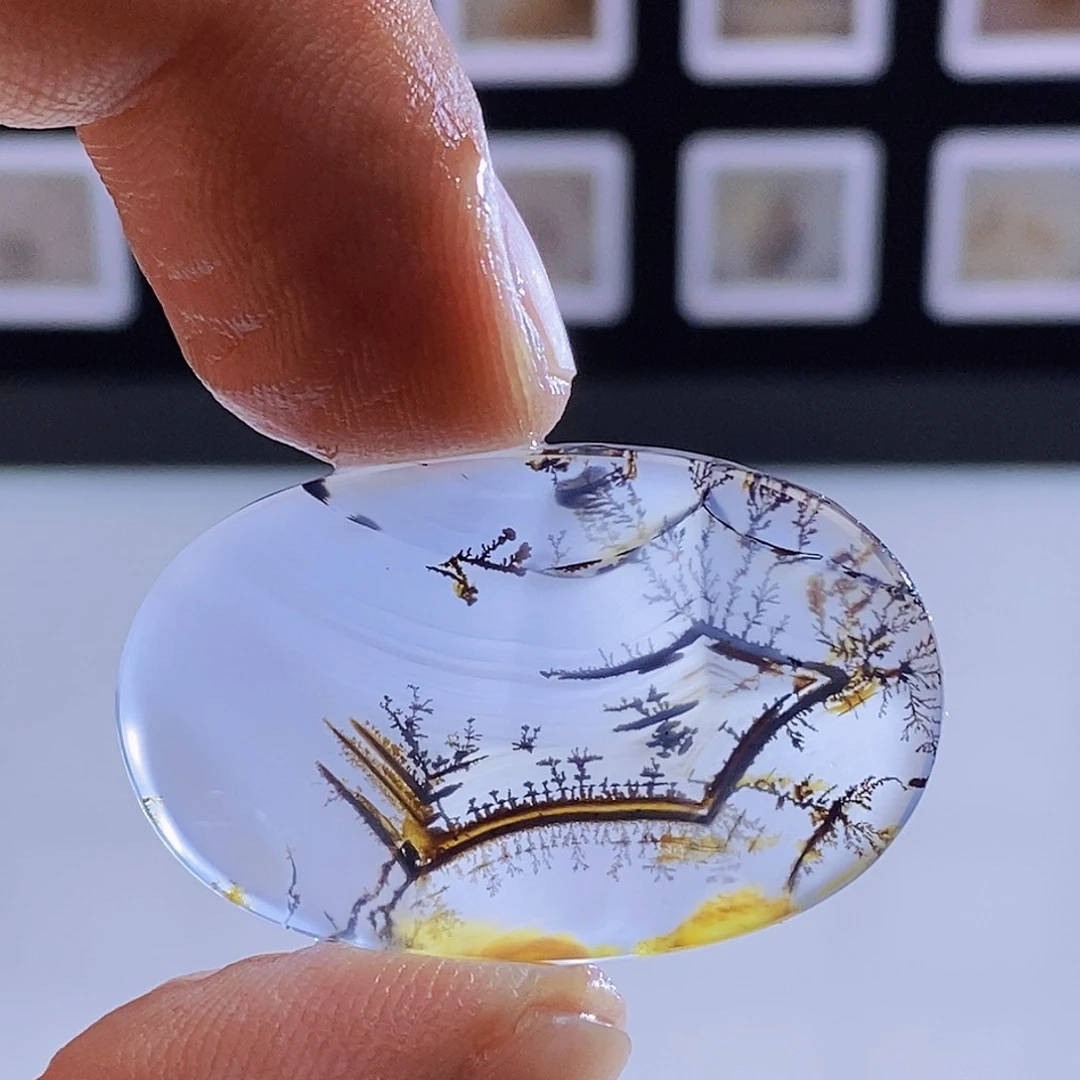 玛瑙/玉髓未镶嵌吊坠(不含链)812