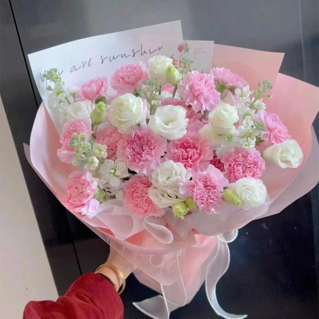 母亲节康乃馨成品生日礼物花束送妈妈婆婆奶奶长辈老师