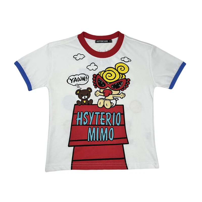 【稚由稚在】气球宝贝中小童夏款帅气短袖T恤4012