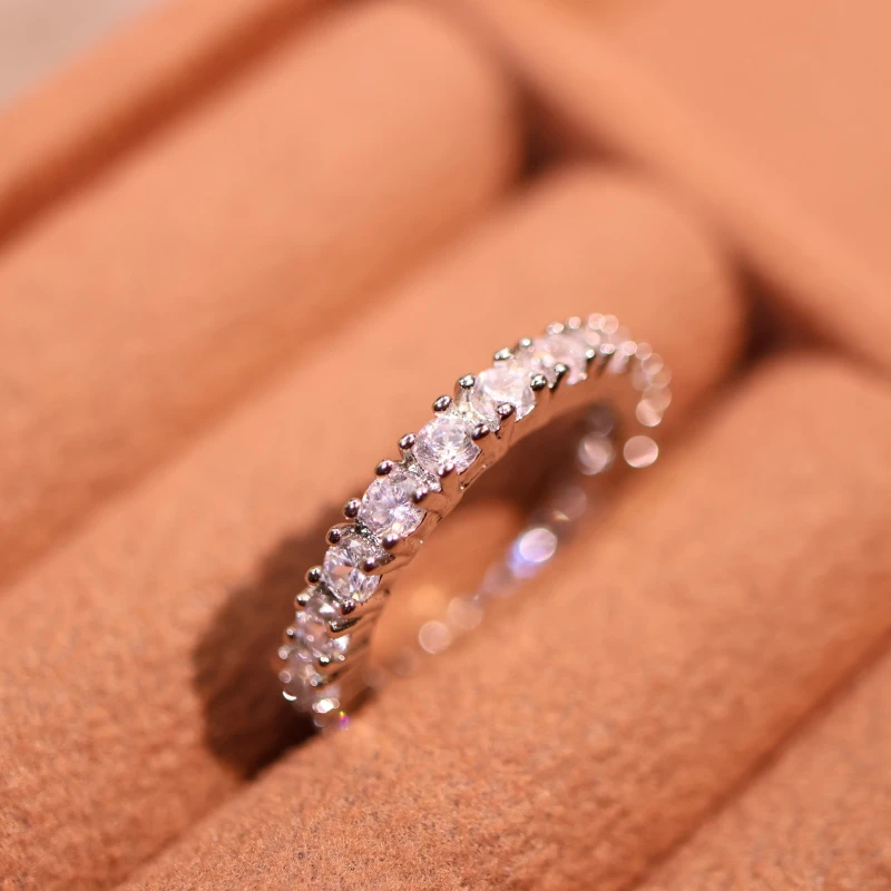 欧美大P戒指·爆闪5A级锆石