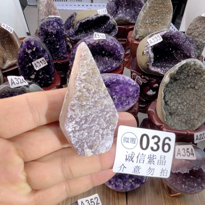 未镶嵌大型摆件（非配饰）紫晶