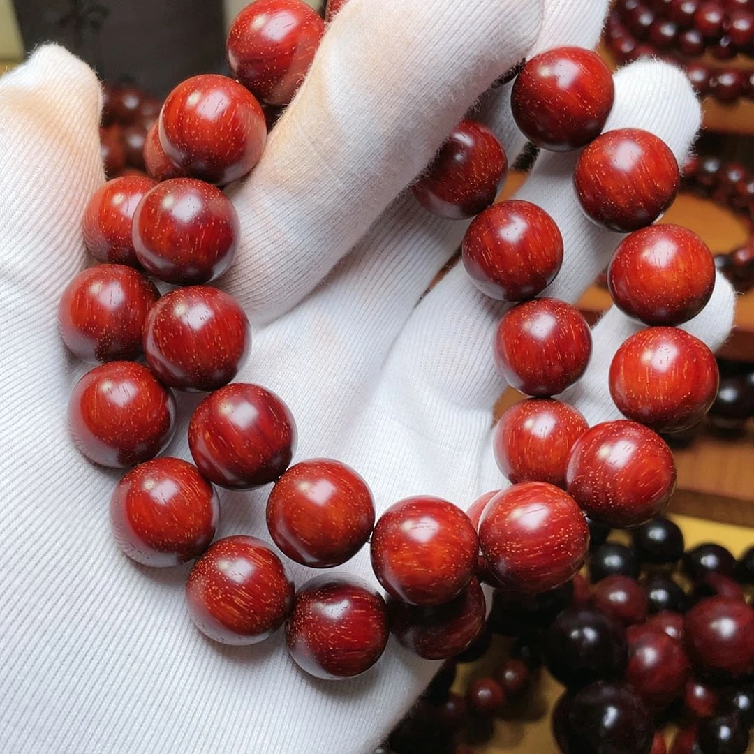 小叶紫檀手串/手链捧***王原汁原味1.5✖️30颗