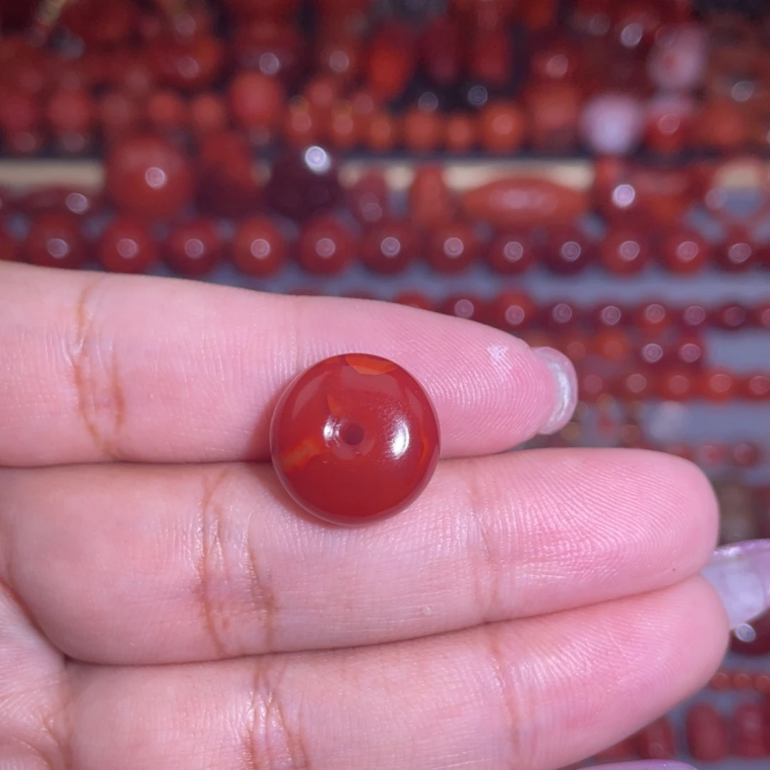 南红玛瑙未镶嵌扣子