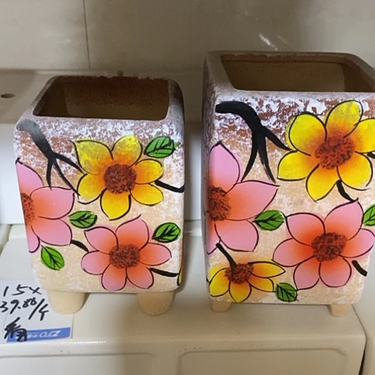 R***l粗砂花盆凑12米包邮好盆有孔