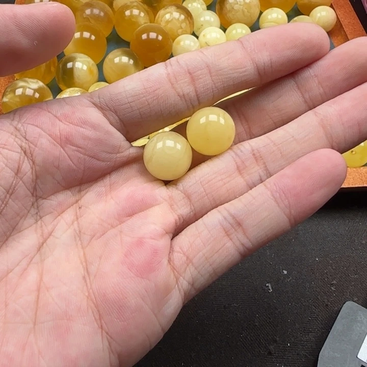 蜜蜡未镶嵌珠宝奇石天然60