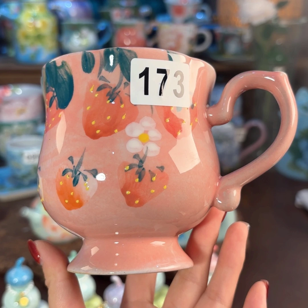 景德镇手绘高温釉下彩陶瓷茶具