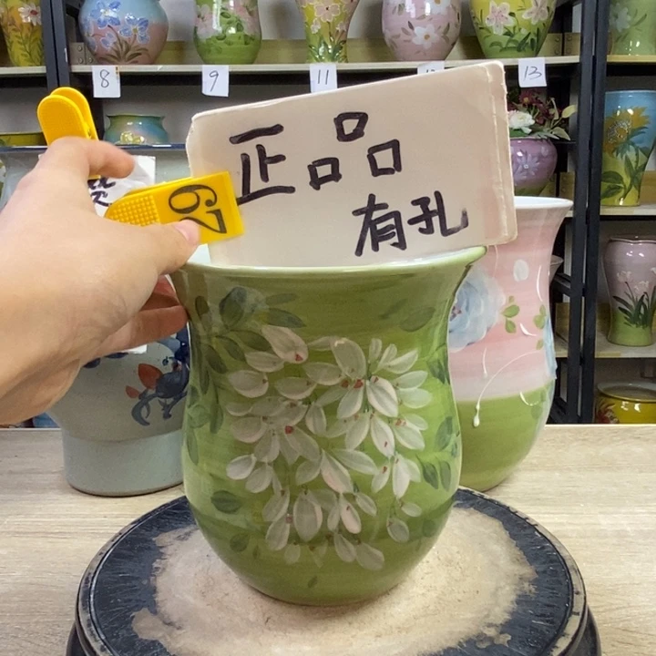 景德镇高温陶瓷花盆