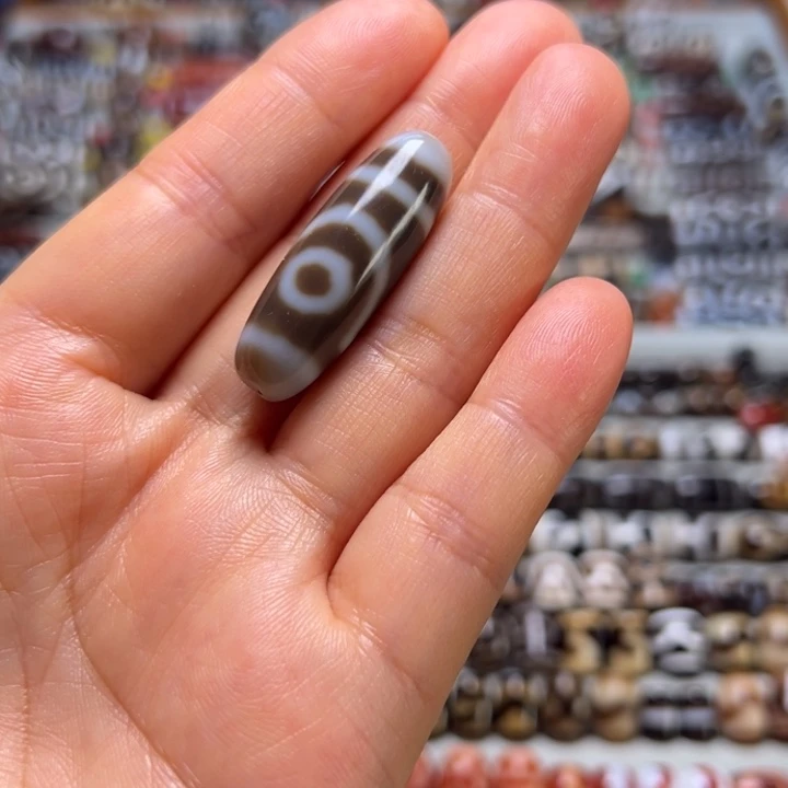 折***丝玛瑙/玉髓未镶嵌颈饰