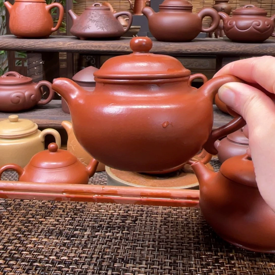 茶壶紫砂宜兴原矿紫砂手工制220全