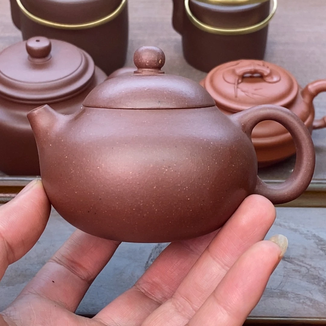 茶壶紫砂台西底槽清160