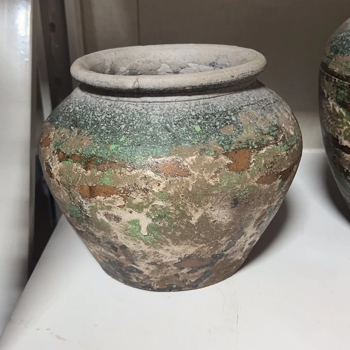 粗陶盆默认打孔高15口13