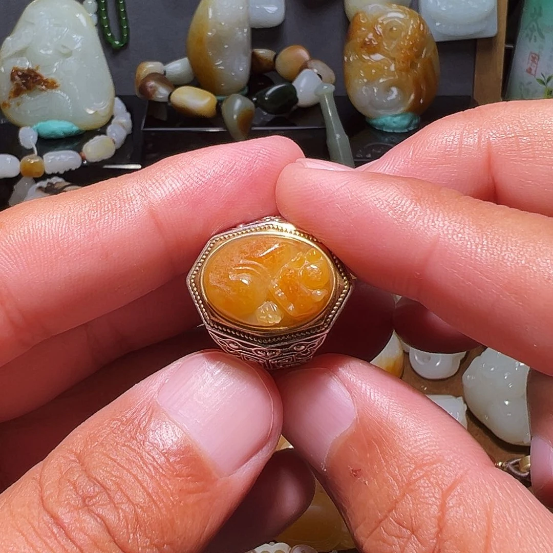 和田玉未镶嵌颈饰用****9