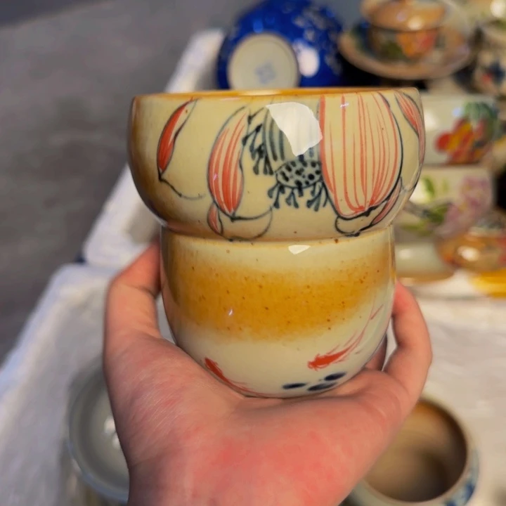 瓷片景德镇陶瓷手工手绘