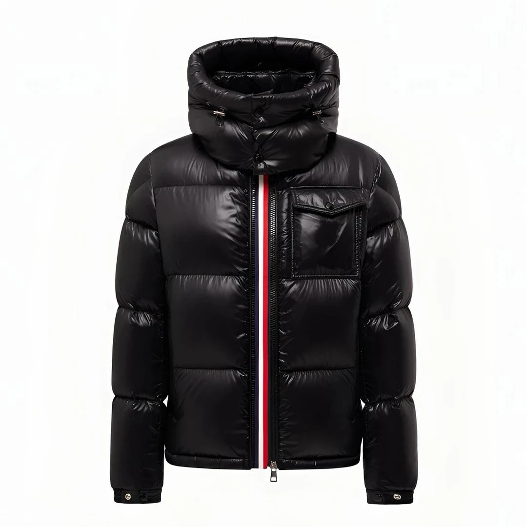 {撤柜} 蒙家三色条男女同款连帽休闲时尚