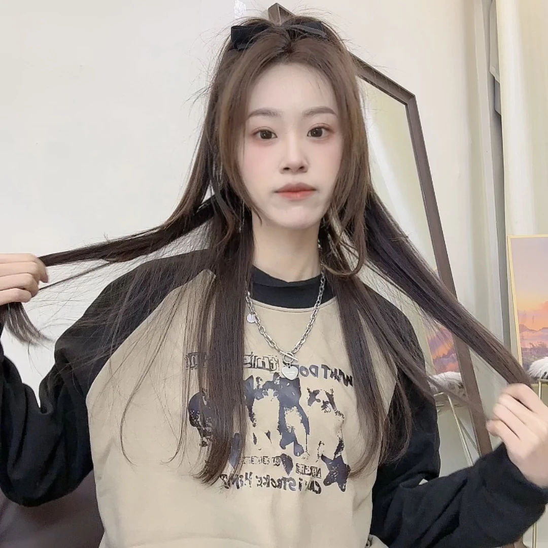 芬芬家-【288】德绒打底插肩袖上衣