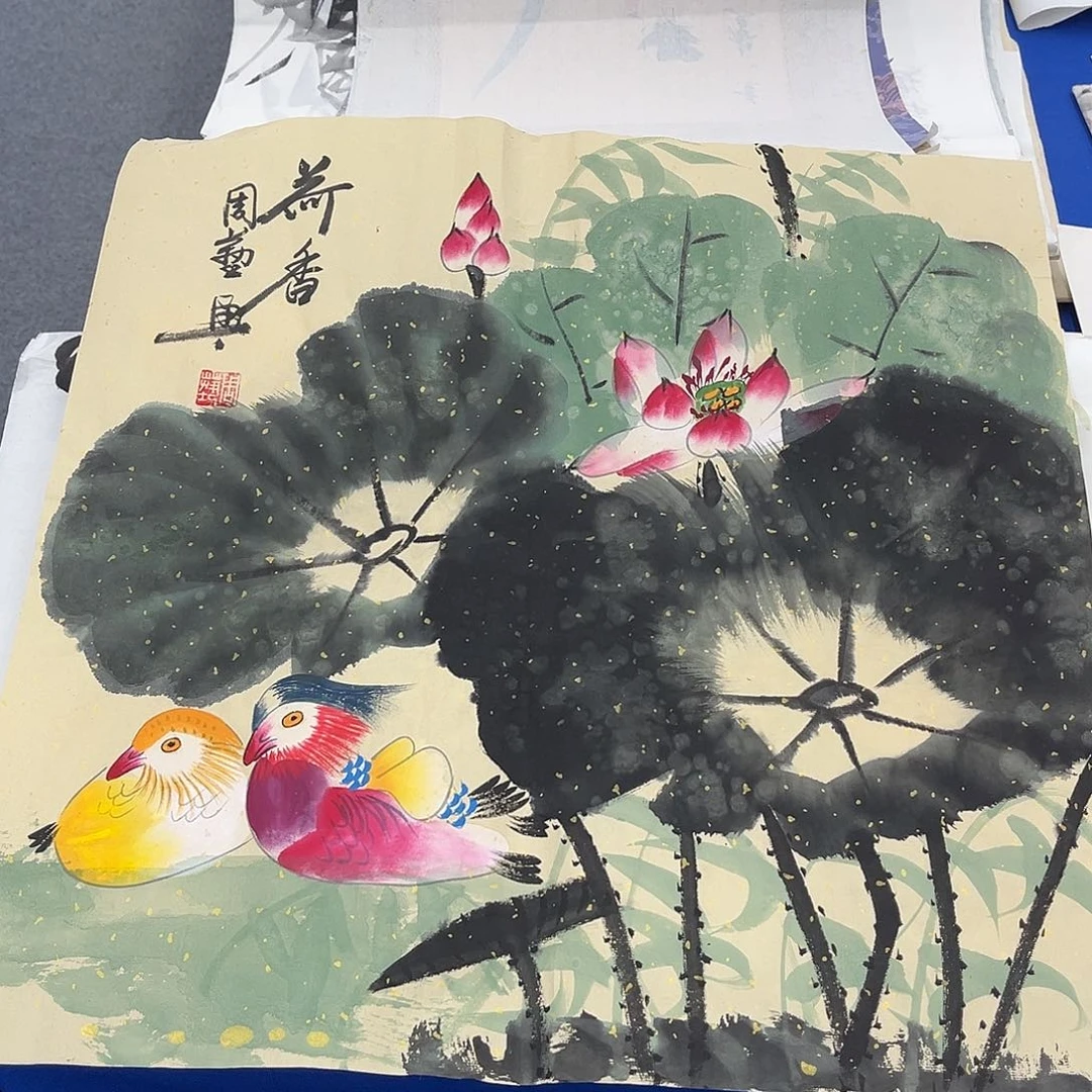 国画纯手绘作品欣赏