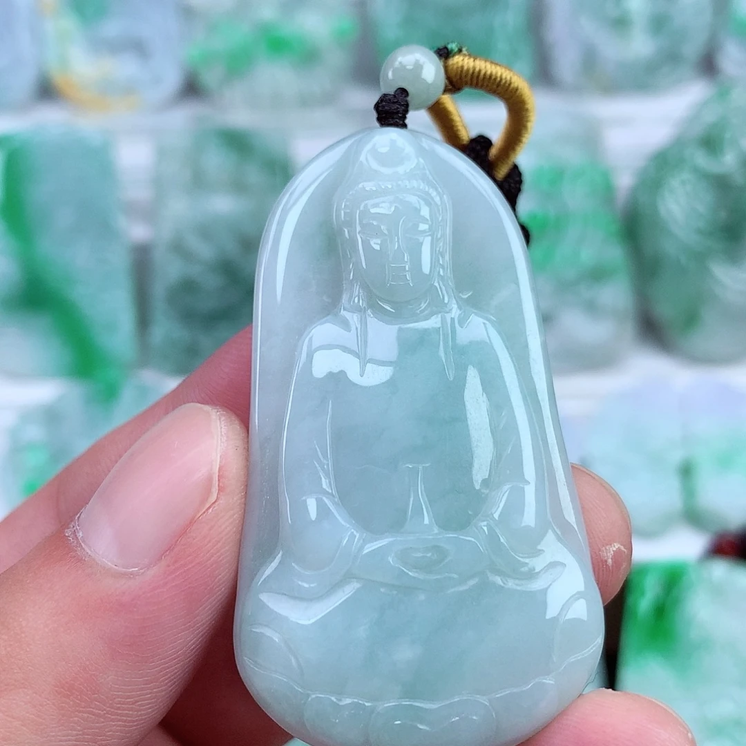 翡翠未镶嵌颈饰翡翠吊坠