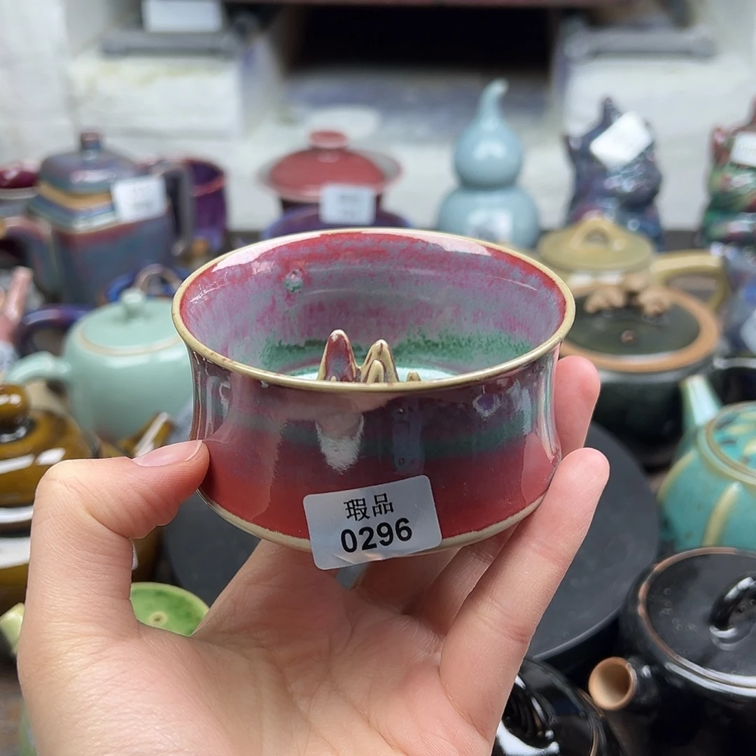 摆件陶窑口自销原矿钧瓷