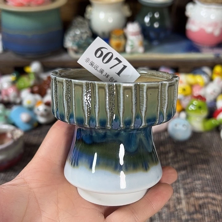 口6高7 景德镇纯手工花盆……