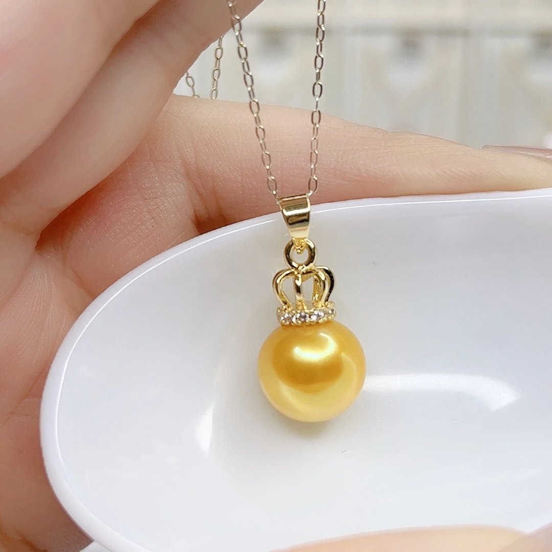 淡水珍珠吊坠(赠链)合金