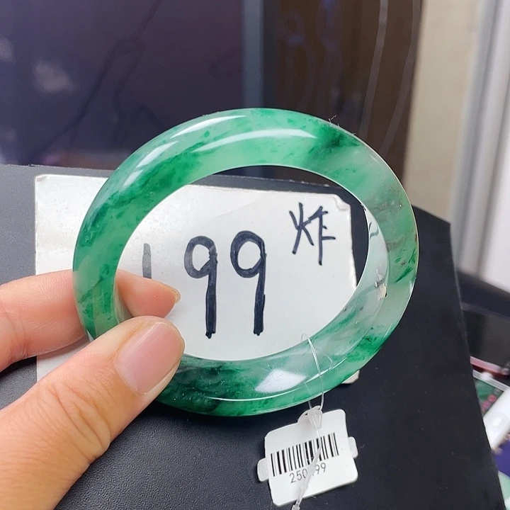 未镶嵌手镯石英质玉瑶58