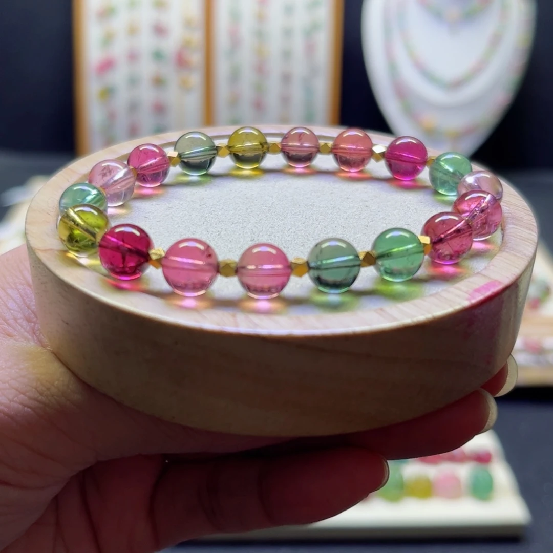 未镶嵌碧玺手链设计款