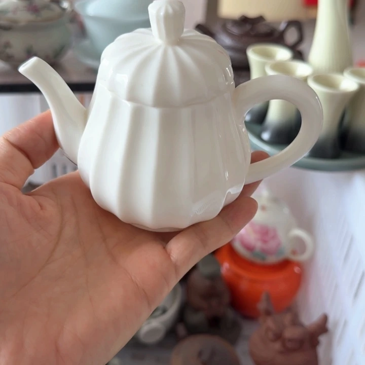 微瑕陶瓷茶具茶杯茶壶