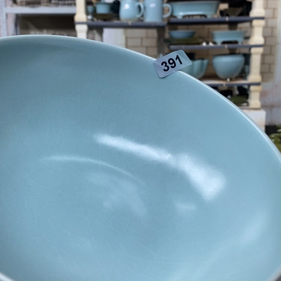 o***呀碗陶瓷抱朴瓷器仿古微瑕