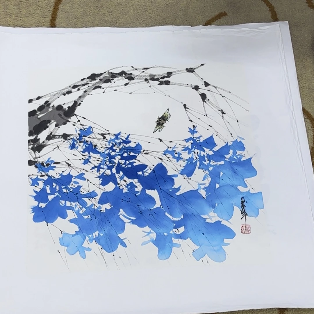 普***人国画杨世华老师50斗方刘